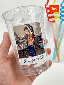1-24 Miếng Dán Ảnh Cá Nhân Hóa, Nhãn Dán Cốc Nhựa Phong Cách Retro Chống Nước, Chống Dầu, Có Thể In Chữ & Hình Ảnh Tùy Chỉnh, Keo Dán Mạnh, Có Thể Tái Sử Dụng, Thích Hợp Cho Sinh Nhật, Đám Cưới, Kỷ Niệm, Quà Tặng Tiệc, Quà Tặng Lý Tưởng Cho Gia Đình, Bạn Bè, Đồng Nghiệp, Các Cặp Đôi. - Nhiều màu - Xem 25