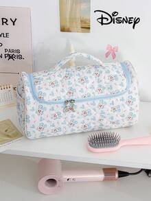 Disney Quilted Travel Hair Styling Tool Organizer Bag Large Capacity Hair Dryer Storage Case Curling Iron Storage Ba With Hanging Hook & Handle - Multicolor - View 9