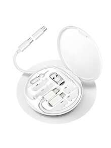 1pc Universal Charging & Data Cable Kit - Fast Charging, Compatible With All Devices, With Pop-Up Pin Tray, Phone Stand - USB C Conversion Kit With Type C Adapter - Multicolor - View 17
