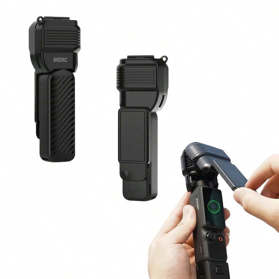 2-In-1 Gimbal Protector & Lens Cover For Osmo Pocket 4, Scratch-Resistant And Shock-Proof Camera Case, No Need To Remove For Charging, Suitable For Travel And Video Shooting - View 1