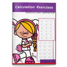 Cuaderno de práctica de cálculo matemático, que combina ejercicios de línea numérica y de suma/resta, ayuda a mejorar las habilidades computacionales y el pensamiento lógico, adecuado para reforzar y practicar las matemáticas diarias - Libros infantiles - Ver 2