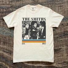 Camiseta TheSmith, Camisetas de Algodón Premium ComfortColors, Camiseta Gráfica Thesmiths, Camisetas de Banda, Camisetas Gráficas Retro, Regalos, Playeras de Mujer - Blanco 8 - Ver 7