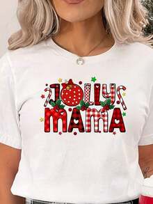 Camiseta Casual Boho con Luces Navideñas, Camiseta de Árbol de Navidad, Camiseta Navideña, Camiseta de Regalo Navideño. Moda. - Blanco 1 - Ver 6