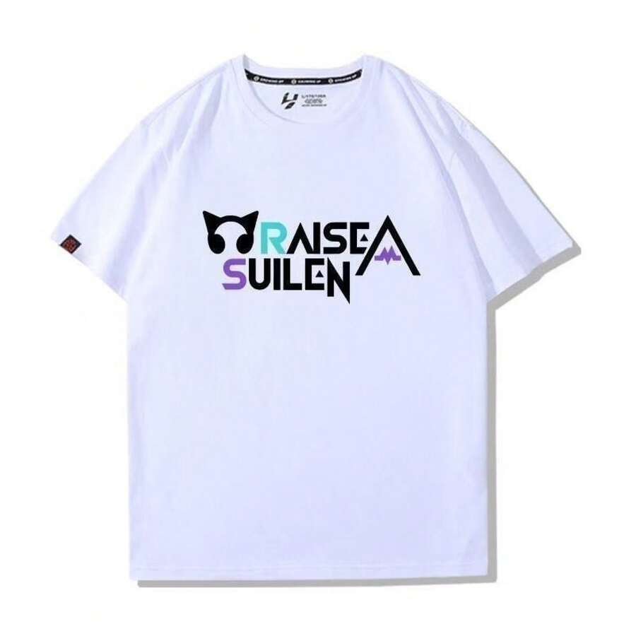 MercancíA De Dibujos Animados BanG Dream! Anime, MercancíA De La Banda RAISE A SUILEN, Camiseta De Manga Corta Del Mismo Estilo. - Blanco - Ver 1