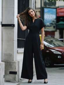 Astrid Mono versátil de unicolor con bolsillos negro para mujer - Negro - Ver 6