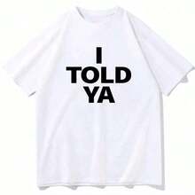 Cool Summer Initial DS T-Shirt, Fashionable Japanese Anime Pattern T-Shirt, Harajuku Manga T-Shirt, Casual Short Sleeve T-Shirt, Y2K Top For Women, Women's T-Shirts - 白色 10 - 查看 7