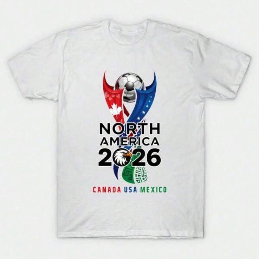 Camiseta de Fútbol de la Copa Mundial 2026 - Negro - Ver 1