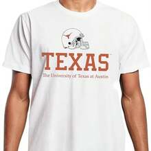 Mister Tee - playera para hombre con estampado gráfico de la Universidad de Texas, varios diseños, XS-3XL - Blanco - Ver 1