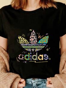 Women T-Shirts - Black - View 3