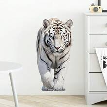 1 pieza Pegatina decorativa con estampado animal, pegatina para decoración del hogar, vinilo adhesivo moderno con diseño floral, apto para decoración de dormitorio, sala de estar, entrada y porche - 1PC - Ver 6