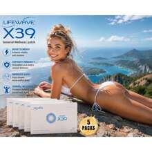 LifeWave X39 Patches - Supports Improvements Of Strength And Stamina,Body Care - Supports Improved Exercise Performance - No Or Stimulants - Innovative Patch Technology For Enhanced Wellness -30 Pieces Per Piece ,Keep Your Body Healthy And Rejuvenate You,Can Be Used Both Morning And Evening,Halloween Gift. - 4 cái - Xem 9
