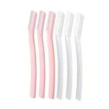 12pcs Safety Eyebrow Trimmer & Razor, Exfoliating & Hair Removal Tools, Body & Facial Eyebrow Shaver, Multi-Color Depilation Tools, Beginner Eyebrow Shaping Tool Set,Back-To-School Season Essentials,Eyebrow Shaping Kit,Eyebrow Trimmer - Multicolor - View 3
