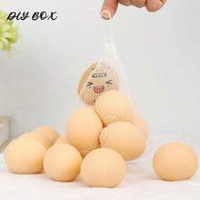 1个柔软Q弹食物玩具,挤压蛋玩具,创意减压工具,逼真可挤压食物,减压玩具,柔软慢回弹挤压玩具 - 生日礼物,圣诞礼物,派对礼品,最佳礼物,生日或派对填充物,旅行便携减压玩具 - 彩色 - 查看 8