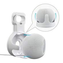 标准欧标插头壁挂式支架，兼容苹果HomePod Mini，耐用ABS材质音箱支架，隐藏式线缆，节省空间。 - 均碼 - 查看 6
