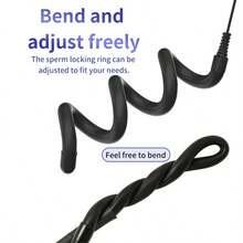 Electric Shock Penis Ring Vibrating Cock Rings Adjustable Cocks Training Male Stretchy Cockring Adult Sex Toys For Men Maturbaters - Một cỡ - Xem 9