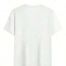 1 Pieza de Ropa Casual de Moda para Hombres y Mujeres, Camiseta Oversize de Algodón 100% para Mujer con Estampado Gráfico de Bebida Fría Original, Tops de Verano, Ropa Urbana Y2k, Conjuntos Vintage de Verano para Mujer, Versátiles, Fáciles de Combinar, Uso Diario, Estilo Urbano, Conjuntos para Vacaciones, Conjuntos para Fin de Semana. - Blanco 12 - Ver 5