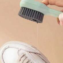 Multi-Function Liquid Shoe Cleaning Brush With Detergent Dispenser, Automatic Scrubbing Suitable For Sports Shoes, Soft Fabrics And Daily Clothing Cleaning - A - View 6