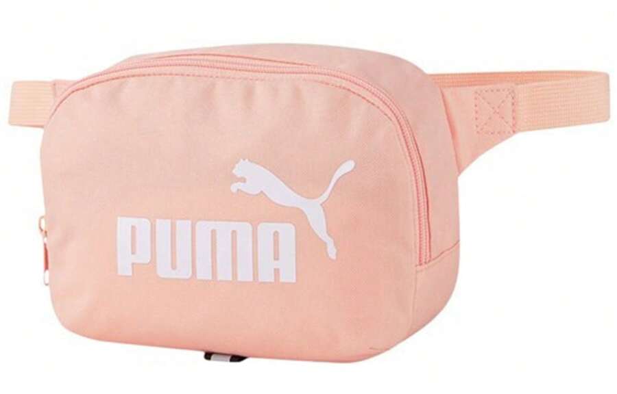 PUMA Polyester Fanny Pack Regular Unisex Pink Pink Colour - Pink - View 1