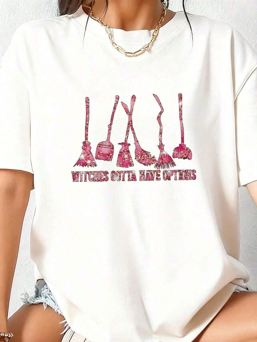 1 pieza Camiseta gráfica divertida para mujer con la frase "Las mejores mamás son promovidas a abuela", camiseta de 180 g/m², negra con texto, regalo para el Día de la Madre, 180 g, 100% algodón. - Blanco 3 - Ver 1