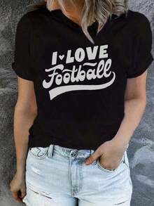 2026 Fashion For Women, Quality Casual Cotton T-Shirt, Short Sleeve Round Neck T-Shirt For Women, Urban Clothing With Creative Prints, Simple Design, Suitable Top For Leisure, Sports And Fitness, Casual Summer Clothing For Women, Unisex Basic T-Shirt - 黑色 2 - 查看 7