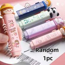 Bộ tẩy rút Kabear 1 cái, tẩy hình hoạt hình sáng tạo dành cho học sinh, không để lại dấu vết, có thể thay ruột tẩy. - Bộ tẩy - Xem 9
