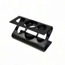1 pieza Soporte para cepillo de dientes y pasta de dientes de 3 ranuras - Estante de almacenamiento para baño - Organizador de tocador - Soporte para maquinilla de afeitar - Decoración de baño para el hogar - Decoración de regreso a clases - Adecuado para el hogar y el baño - Almacenamiento ideal para el hogar - Soporte para cepillo de dientes - Decoración de baño - Accesorios de baño - Artículos esenciales de viaje - Artículos esenciales para dormitorio 1/2 piezas - Multicolor - Ver 4