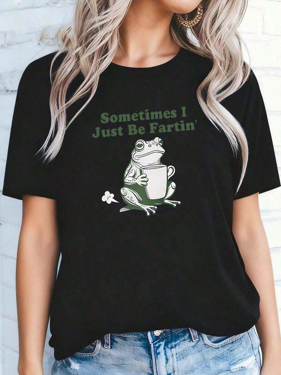 1 pieza Camiseta Gráfica para Mujer "Mama" 100% 180gsm - Lazo Rosa y Acabado Brillante, Estética Retro, Manga Corta, Cuello Redondo - Ropa Casual Cómoda, Regalo para el Día de la Madre en Primavera, Versátil para Todas las Temporadas S180g Algodón 100% - Negro 2 - Ver 1