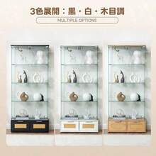 Display Cabinets - White + MDF+Glass1 - View 6