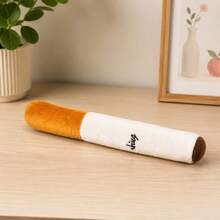 Đồ chơi nhồi bông hình chú chó con phát ra âm thanh, bền chắc, giúp giảm đau khi mọc răng, giải trí khi buồn chán. - trắng - Xem 10