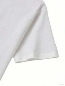 Camiseta gráfica de algodón 100% para mujer, cuello redondo, estampado "Dirty 30 Cocktail Social Club", ideal para celebraciones de cumpleaños - Camisetas casuales de verano con estampado gráfico sencillo, perfecta como idea de regalo para el Día de la Madre. Adecuada para primavera, verano y otoño. - Blanco - Ver 4