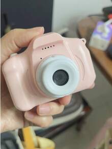 1pc Children's Mini Camera, High-Definition Screen Photo & Video Toy, Built-In Fun Games, Travel Recording, Outdoor Photography, Parent-Child Interaction, Student Children Holiday Birthday Gift (Memory Card Not Included), Back To School - Pink - View 5