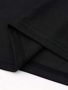 Camiseta para Hombre, Diseño Combinado de Personaje de Terror de Halloween, clothes, Camiseta de Manga Corta, Cuello Redondo, Sudadera para Hombre, Adecuada para Estilo de Moda Urbana - Negro - Ver 4