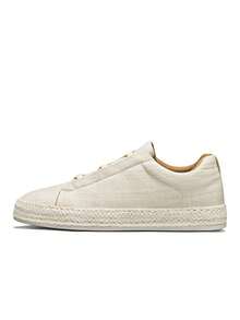 Men's Fashion Loafers Slip-On Sneakers Woven Breathable Fabric Soft Sole Comfortable Insole Mule Slip-On Summer Outdoor Walking Shoes - Apricot - View 13