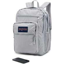 JanSport Big Student | | Mochila ligera para exteriores - Gris con tierra - Ver 3