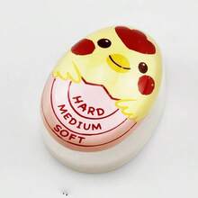 1pc Egg Timer, Resin Creative Egg Doneness Indicator For Soft Boiled Egg Cooking In Kitchen - Multicolor - View 6