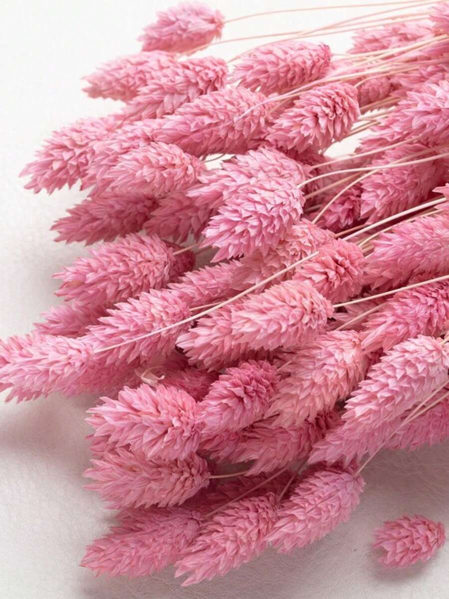20/50/100颗人造宝石花,多种颜色可选,适用于家居装饰、花瓶填充、DIY花束和蛋糕装饰 - 淺粉紅色1 - 查看 1