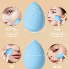 Bộ dụng cụ trang điểm 29 món bao gồm: 10 cọ trang điểm màu bạc + 1 túi đựng + 3 bông mút trang điểm + 2 bông mút trang điểm mini + 4 bông phấn tam giác + 8 bông phấn nền mini + 1 dụng cụ vệ sinh cọ trang điểm. - Nhiều màu - Xem 8