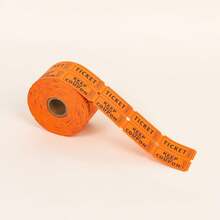 250pcs/Roll Multi-Color Raffle Tickets, Numbered Coupon Style Suitable For Party, Carnival, Fundraising Events, Red/Blue/Green/Pink - Color - View 12