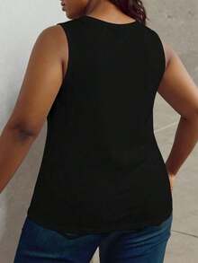 Men Tank Tops - Black - View 2
