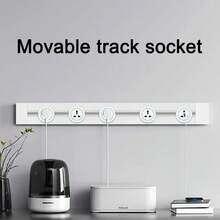 Enchufe de Pared para Cocina, Estándar Universal FR EU US UK, Adaptador Redondo Extraíble, Enchufe Eléctrico con USB, Blanco - Conector FR - Ver 1