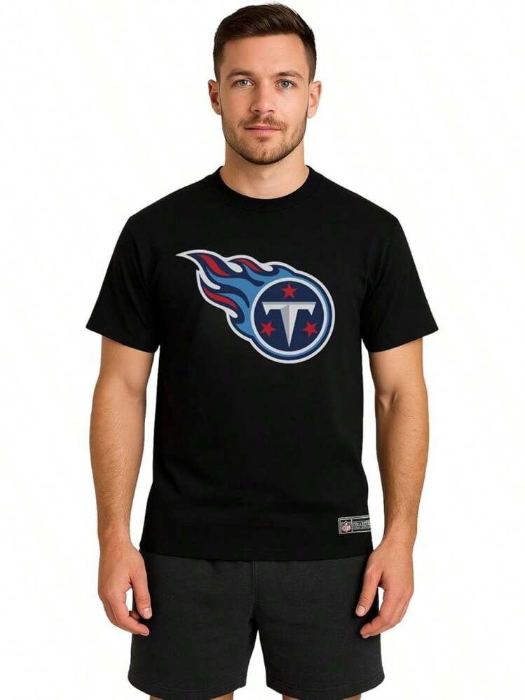 Tennessee Titans Basic Fan Jersey - 黑色 - 查看 1