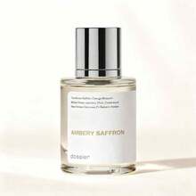 Dossier Cotton Candy&Amber Saffron&Fruit Almond&Amber Cherry&Lost Americana&Amber Vanilla Essential Oil Spray, Durable And Neutral Perfume, Suitable For Daily Wear, Dating Nights And Special Occasions | Birthday Gift For Men And Women, 50ml/1.7oz - do-saffron - 查看 3