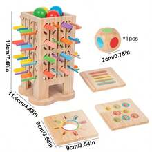 Wooden Pull-Stick Game Toy, A Tabletop Toy For Parent-Child Interaction And Competitive Focus Training, A Birthday And Christmas Gift - Stick Game - View 3
