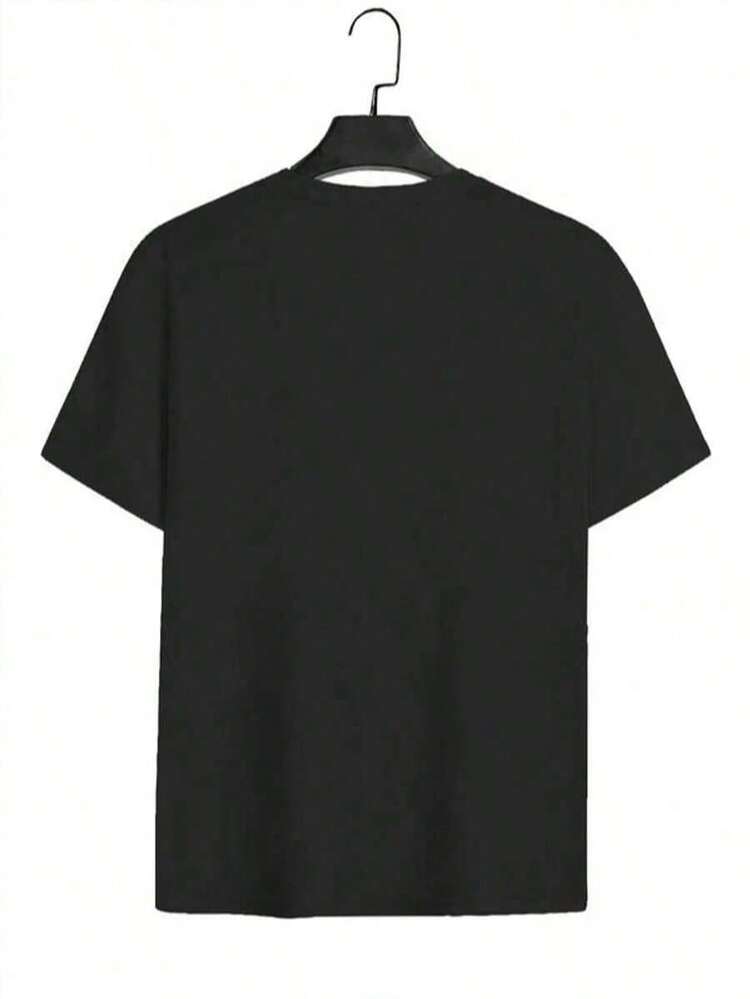 100% Pure Cotton T-Shirt - Black 4 - View 2
