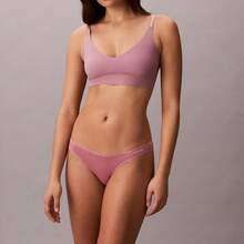 Calvin Klein Invisibles Lightly Lined Triangle Bra QF5753 - Soft Mauve - View 6