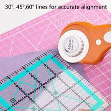 3 Pack Acrylic Quilting Square Ruler Set – 2.5", 3.5" & 5" Fabric Cutting Templates For Quilting And Sewing Projects - 1 - View 2