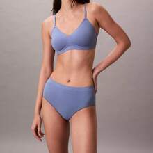 Calvin Klein Calvinklein Invisibles Gel Wire Lightly Lined Bralette Underwear  Women  Bras + Bralettes QF7142 - Hoa tulip xanh - Xem 2
