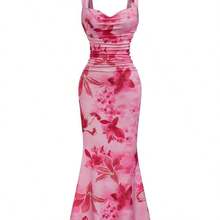 Nana's Women's Clothing Store  Vestido floral elegante para mujer, de verano - Multicolor - Ver 5