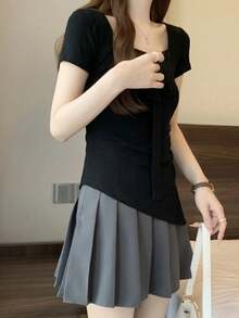 Women Tops - White - View 6