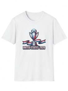 Camiseta para la Copa Mundial de 2026 en EE. UU., Perfecta para Entusiastas del Fútbol - Negro - Ver 6